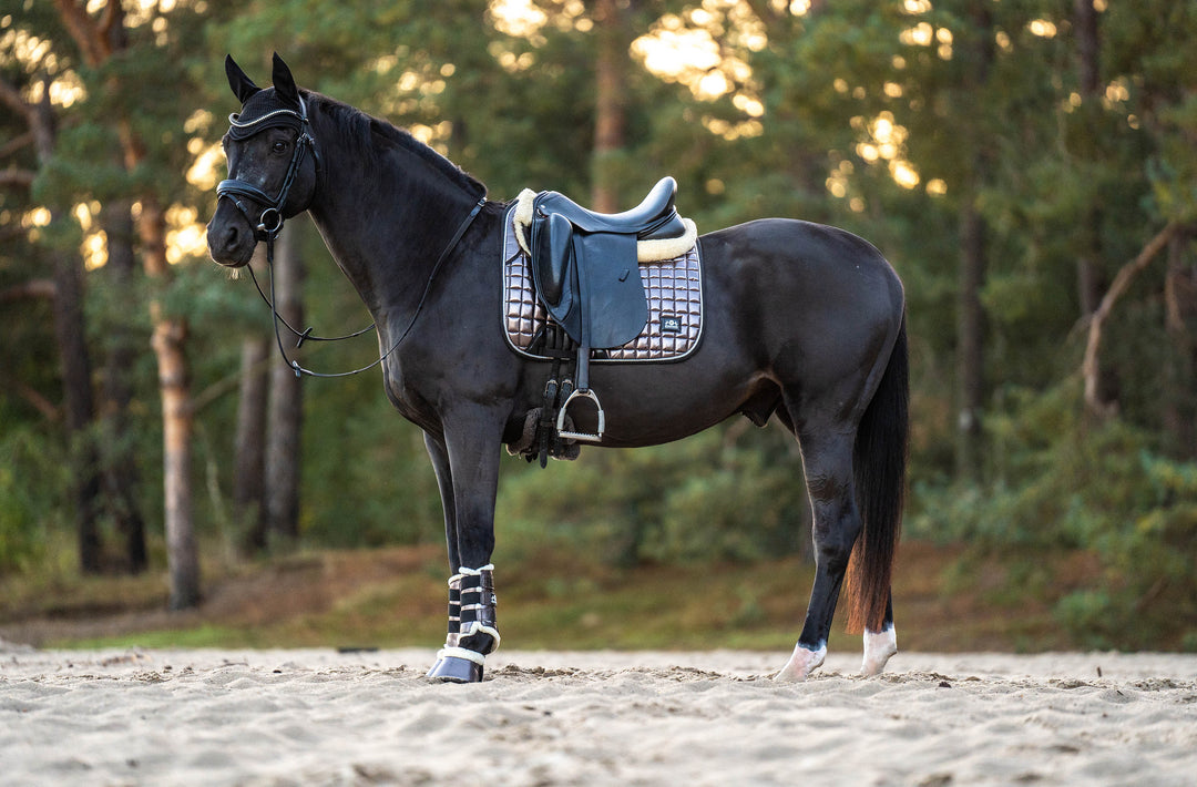 Spaceship Grey Saddle Pad