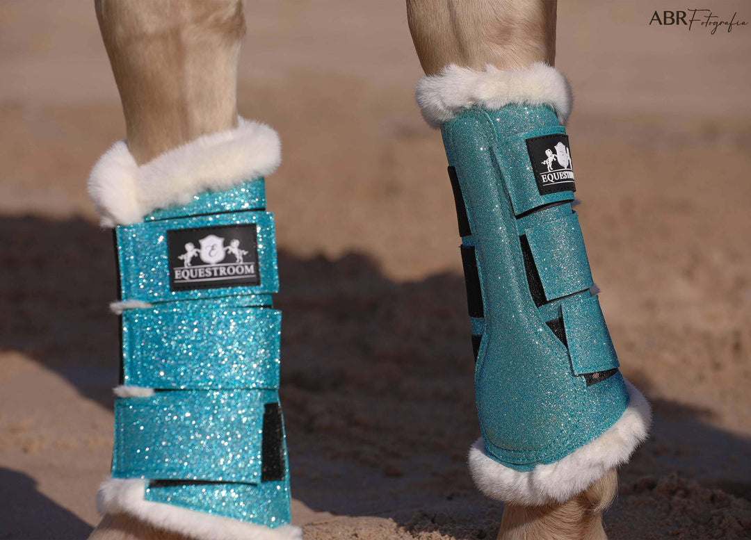 Baby Blue Saddle Pad Set