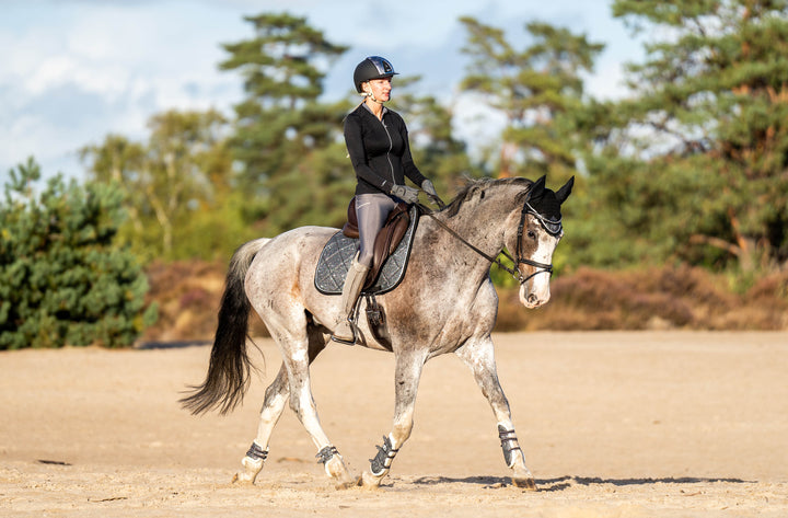 Stardust Grey Saddle Pad