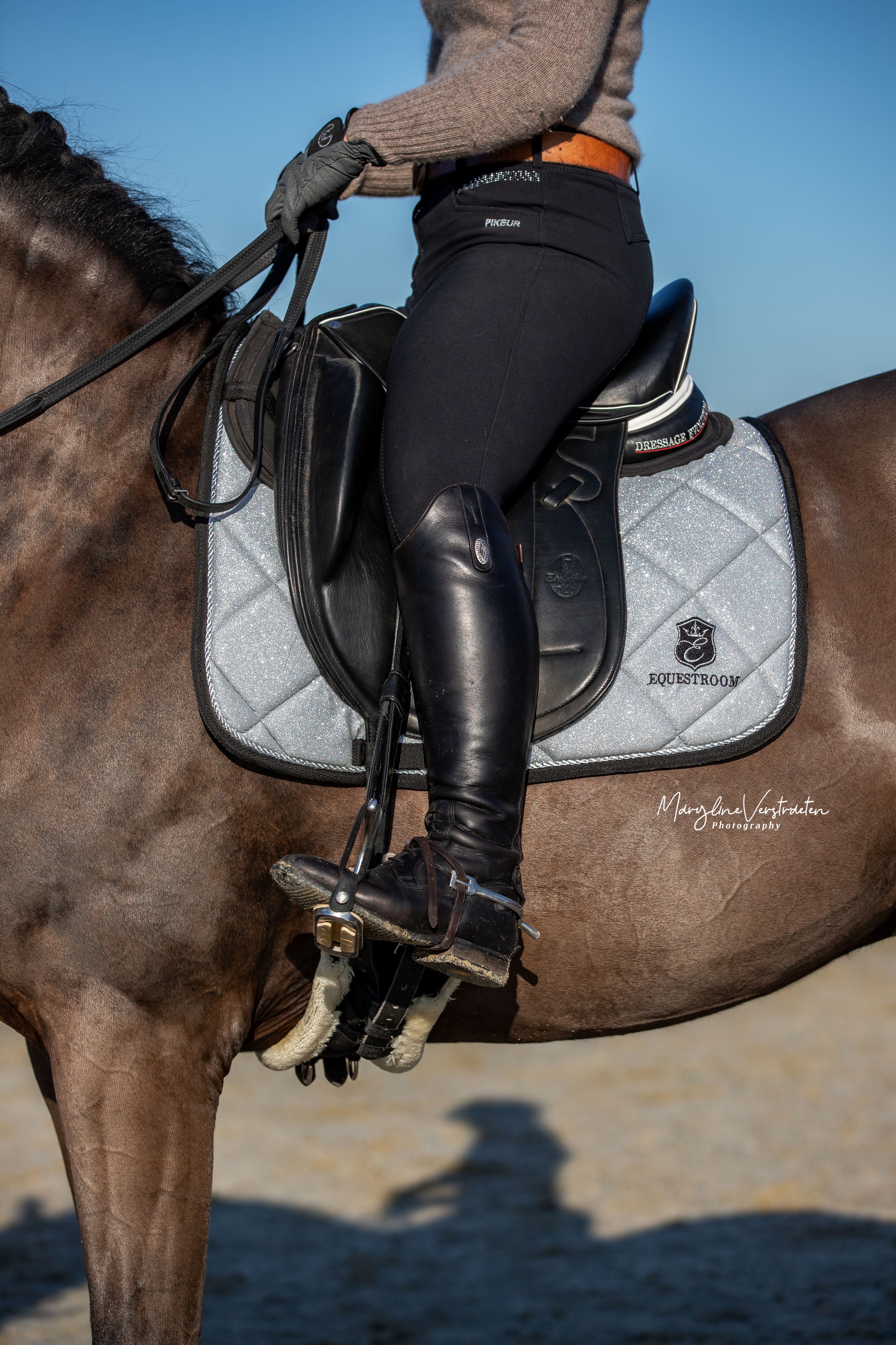 Royal Silver Saddle Pad Set