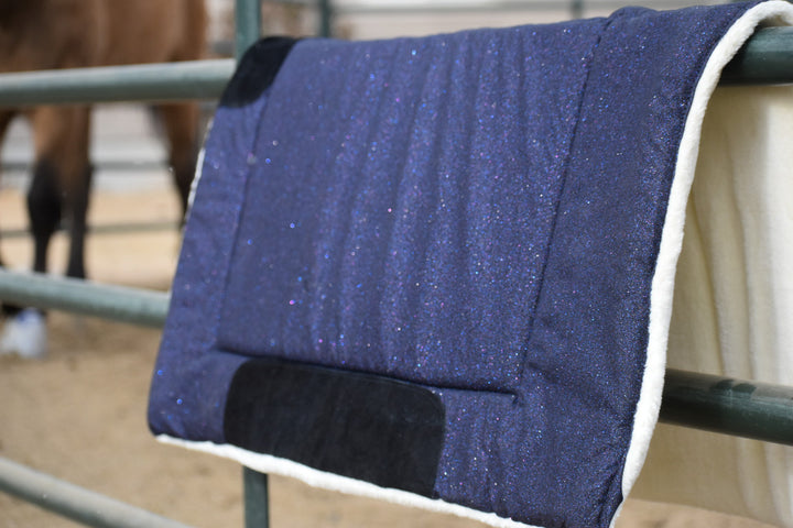 Deep Sapphire Western Saddle Pad