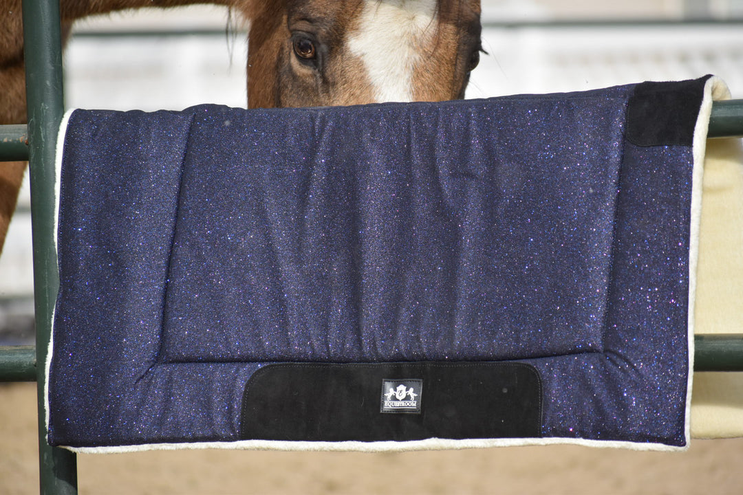 Deep Sapphire Western Saddle Pad