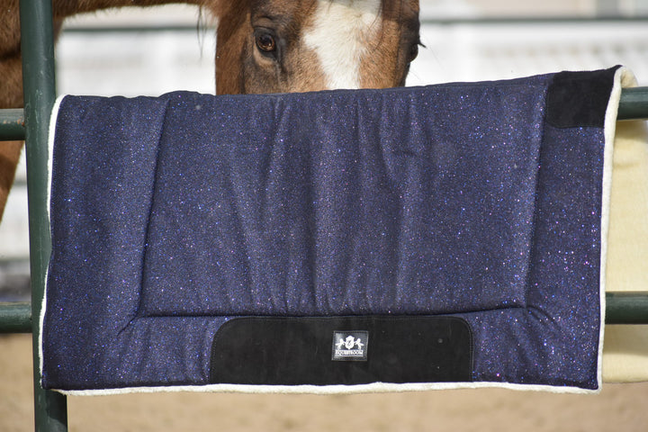 Deep Sapphire Western Saddle Pad