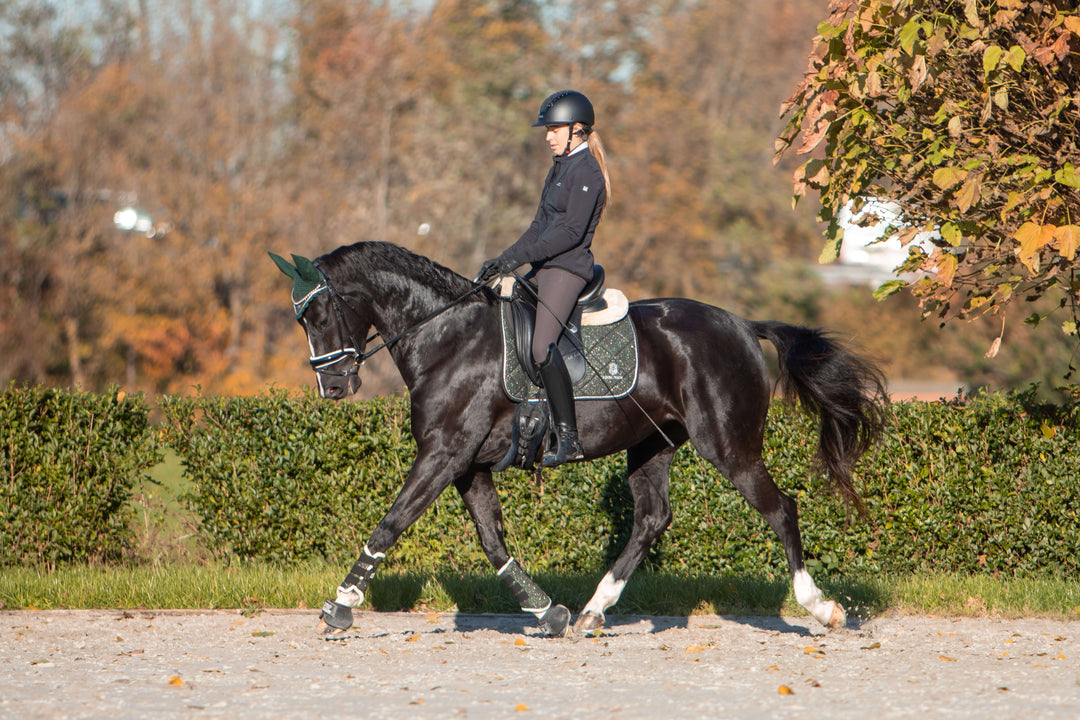 Jade Green Saddle Pad