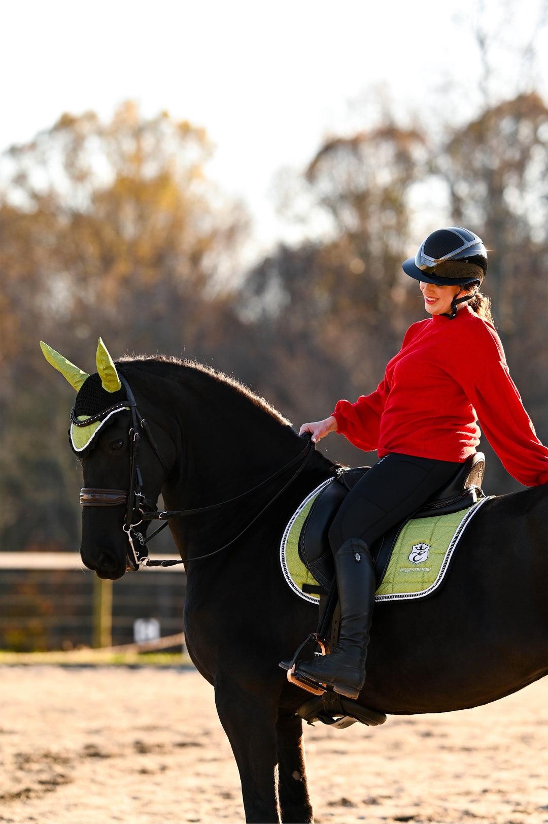 Lemongrass Saddle Pad