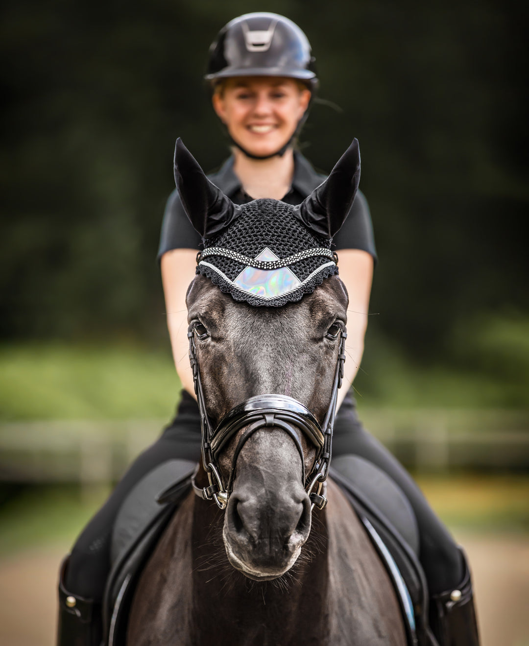 Holographic Saddle Pad Set