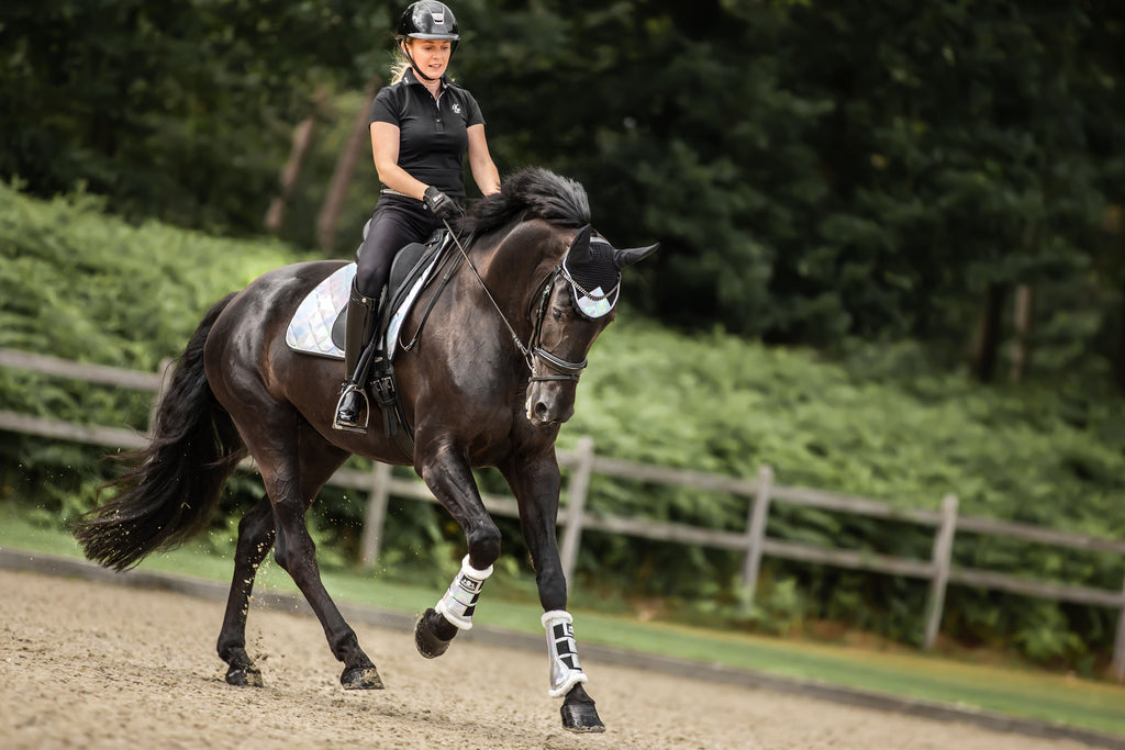 Holographic Saddle Pad Set