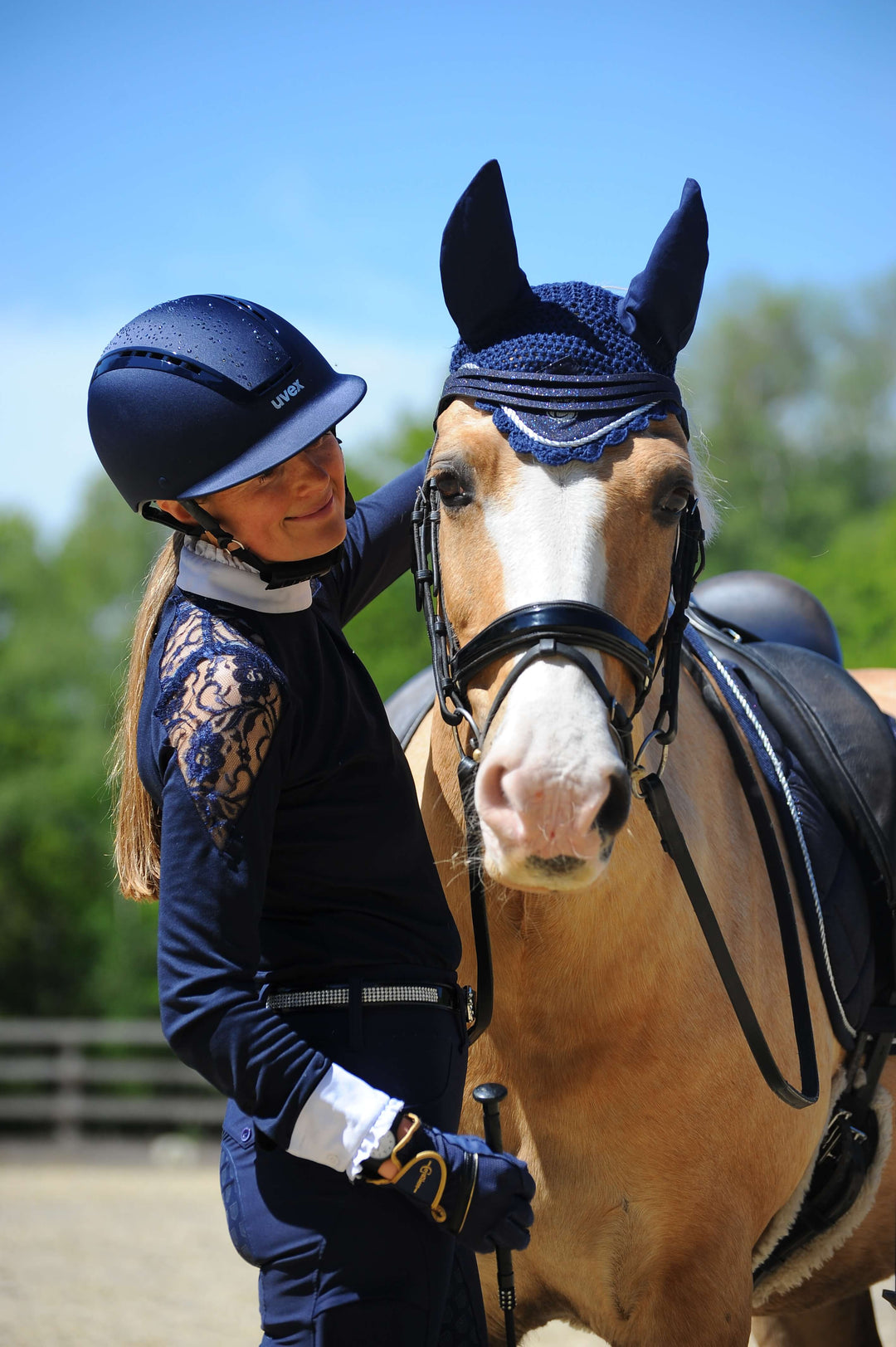 Deep Sapphire Fly Hat