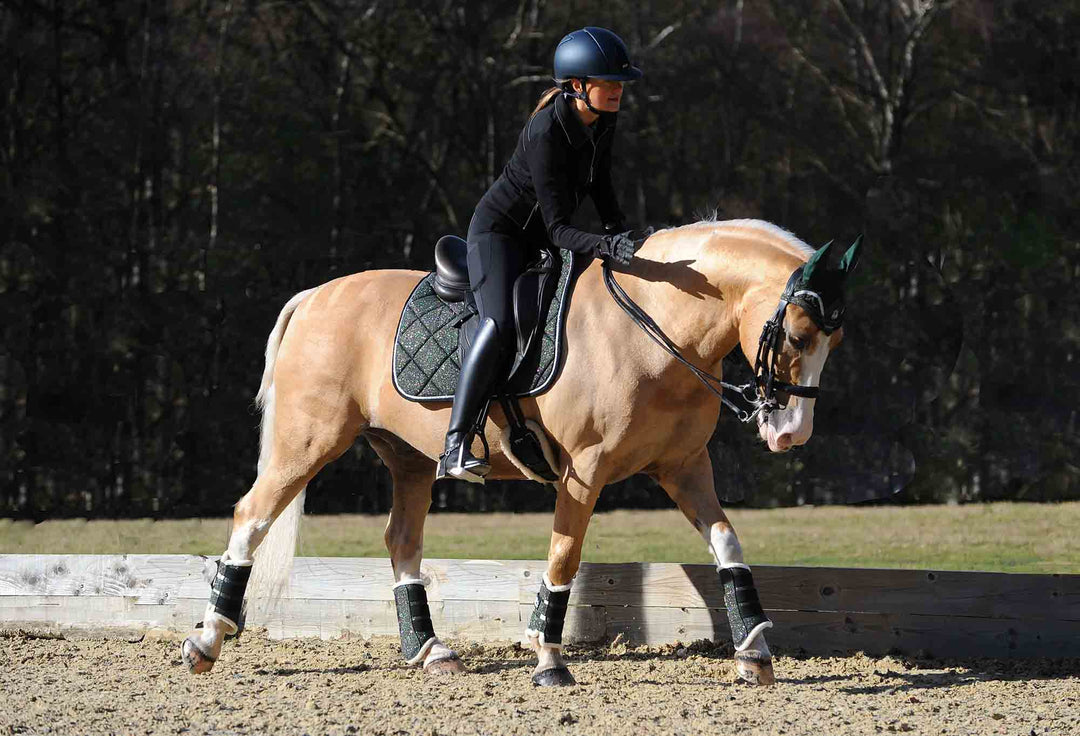 Jade Green Saddle Pad