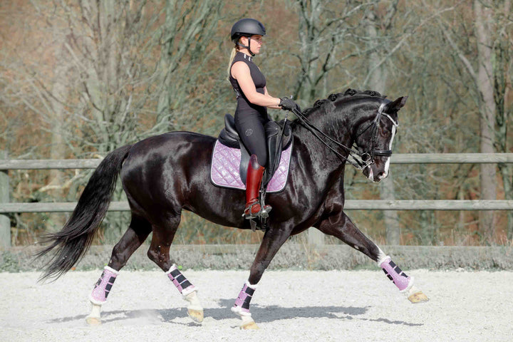Lavender Saddle Pad