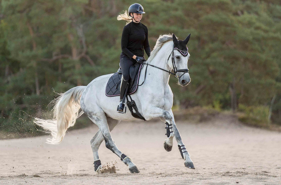 Midnight Black Saddle Pad