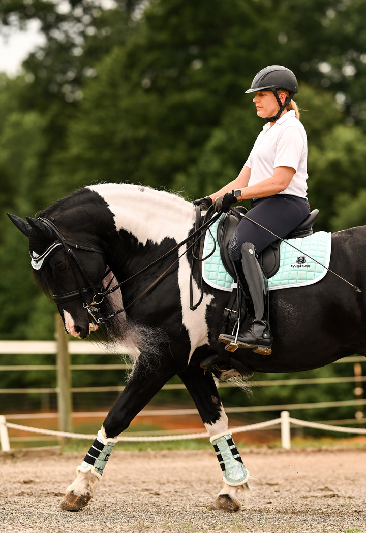 Mint Green Saddle Pad Set