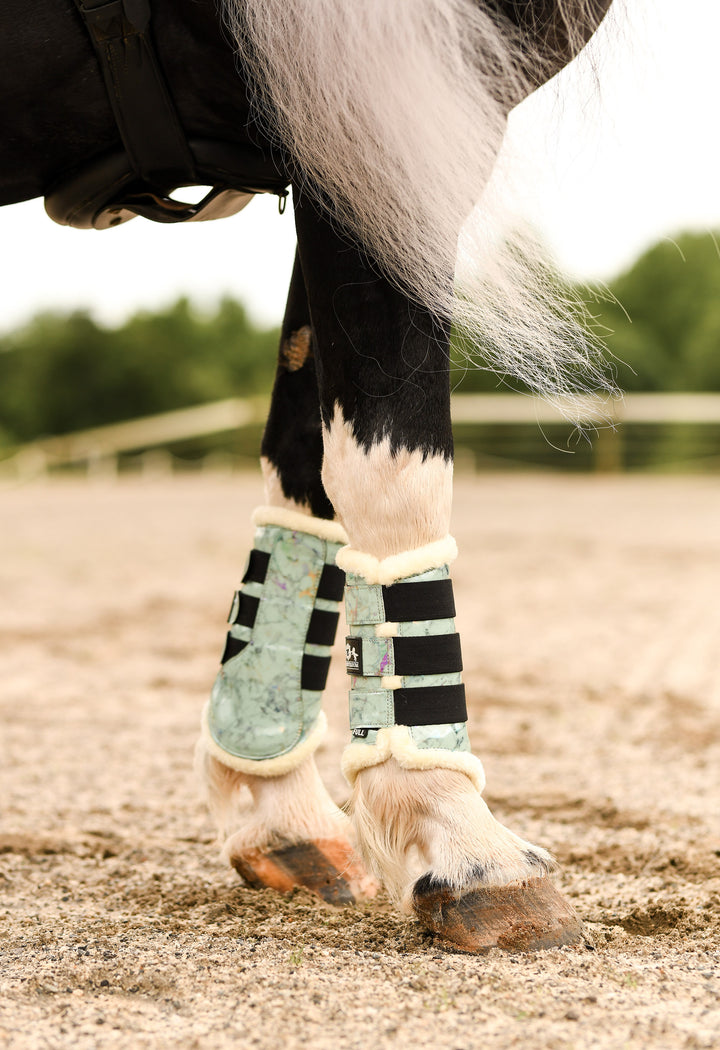 Mint Green Saddle Pad Set