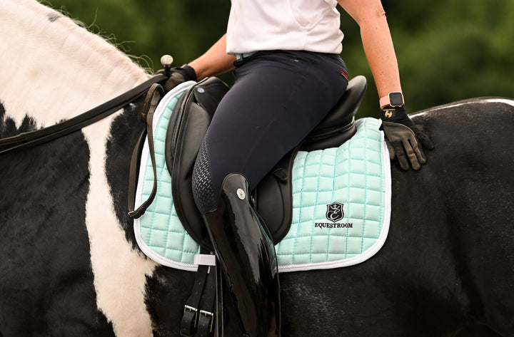 Mint Green Saddle Pad Set
