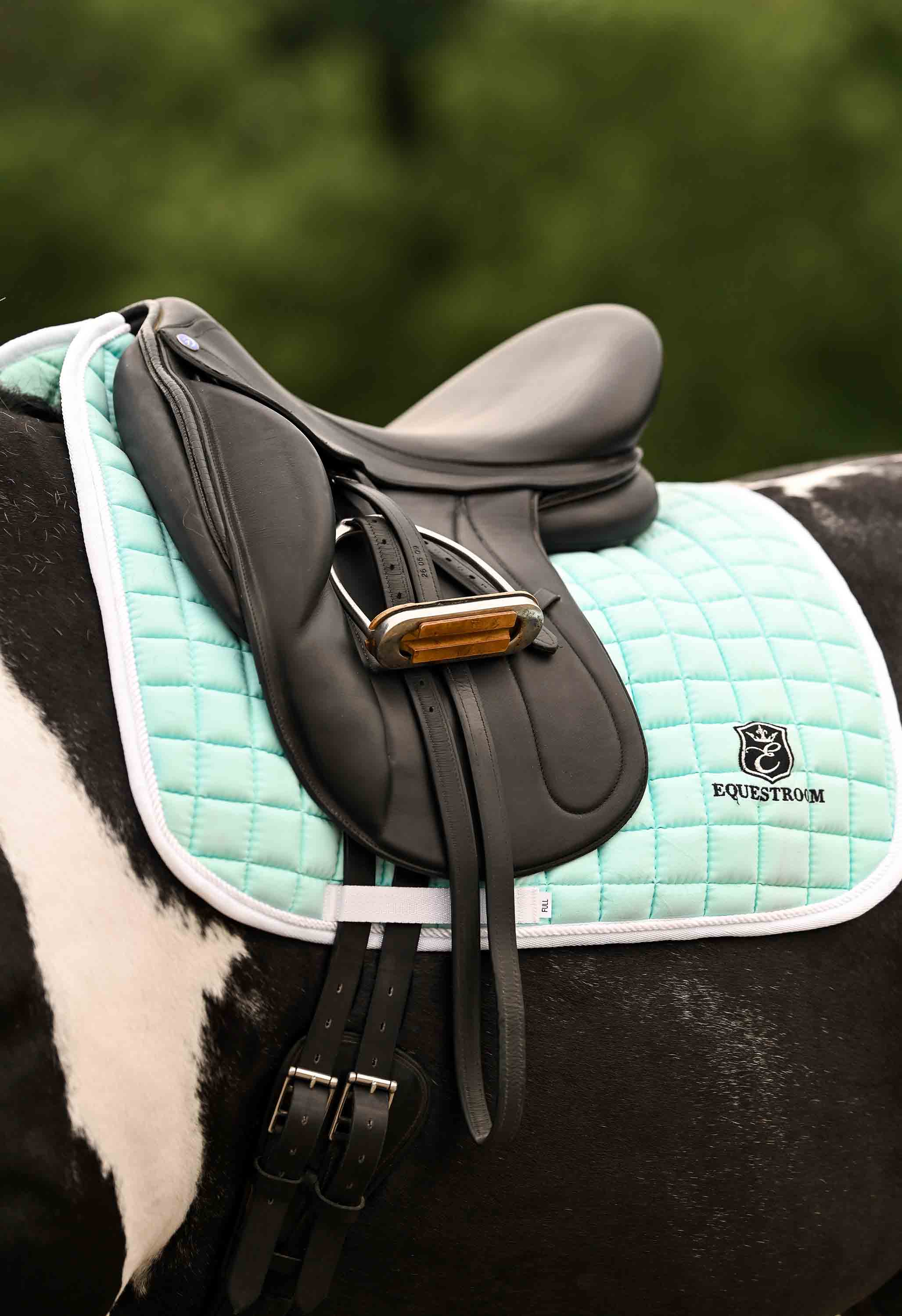 Mint green on sale western saddle pad