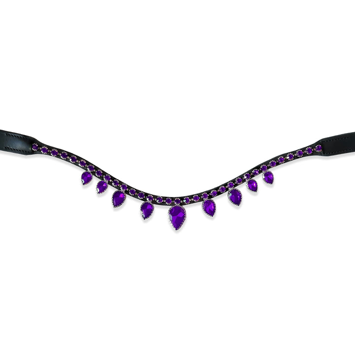 Purple Amethyst Browband