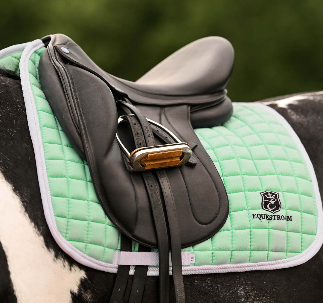 Pistachio Green Saddle Pad